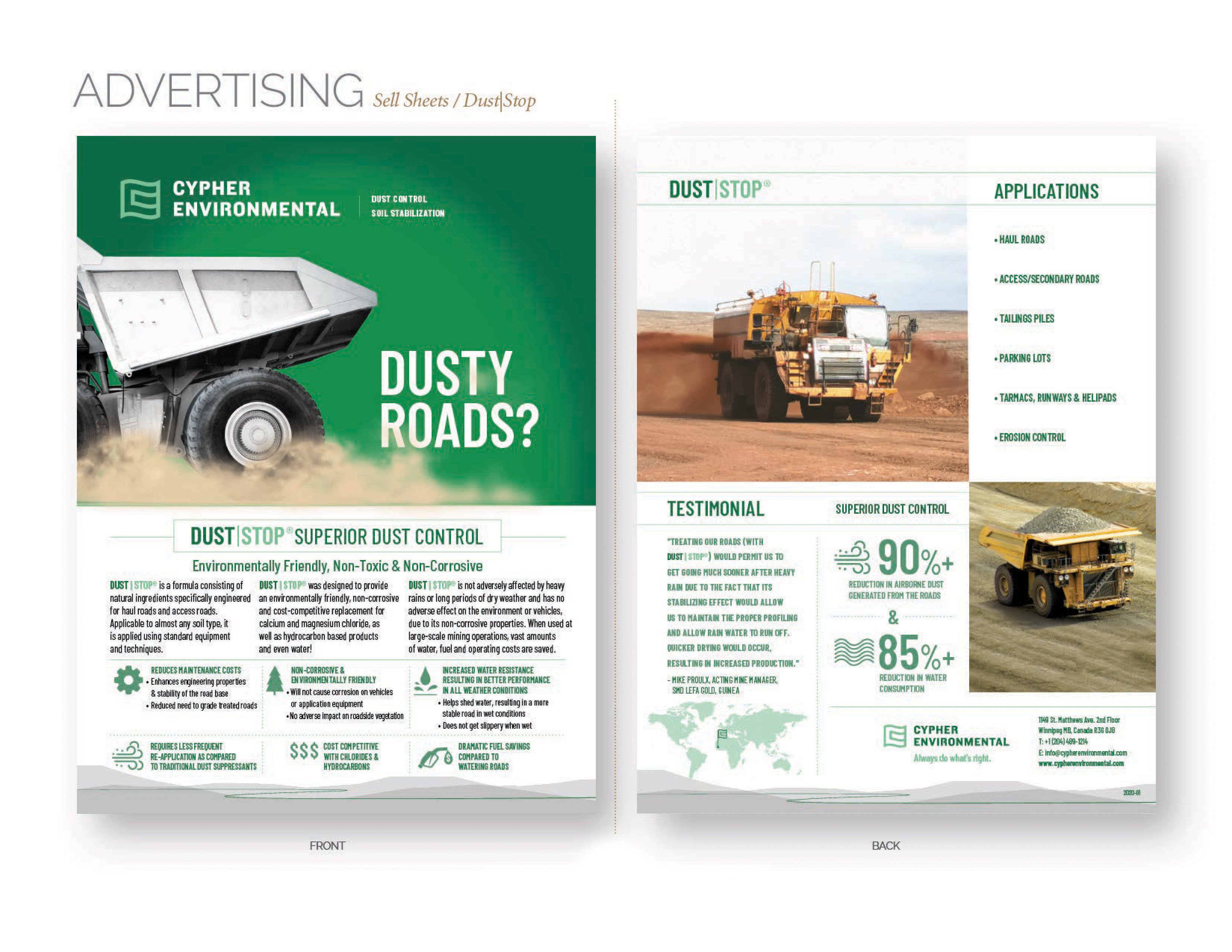 BrandBuilder12 branded product sell sheets