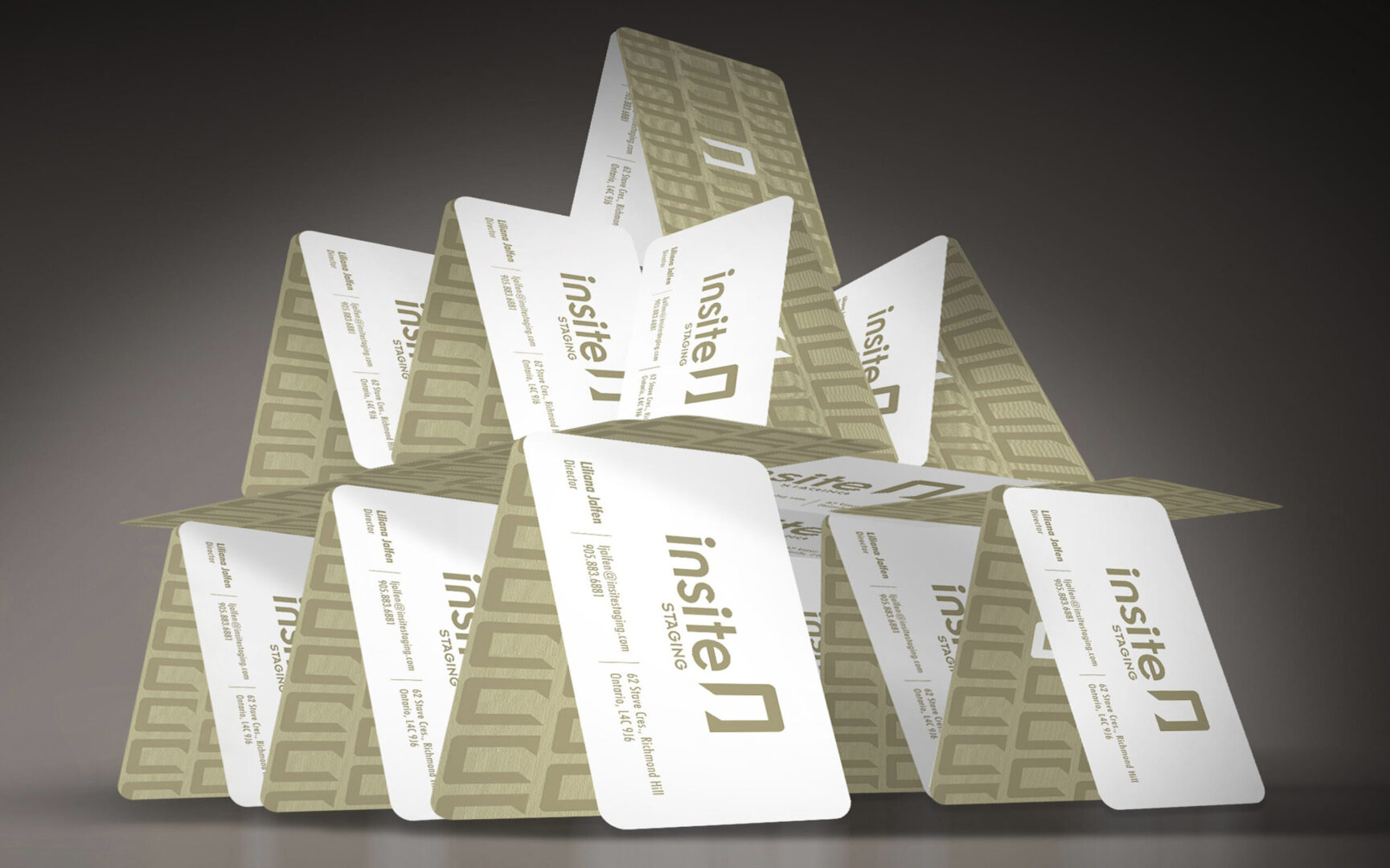 Insite_Featured cool business cards for an interior designer