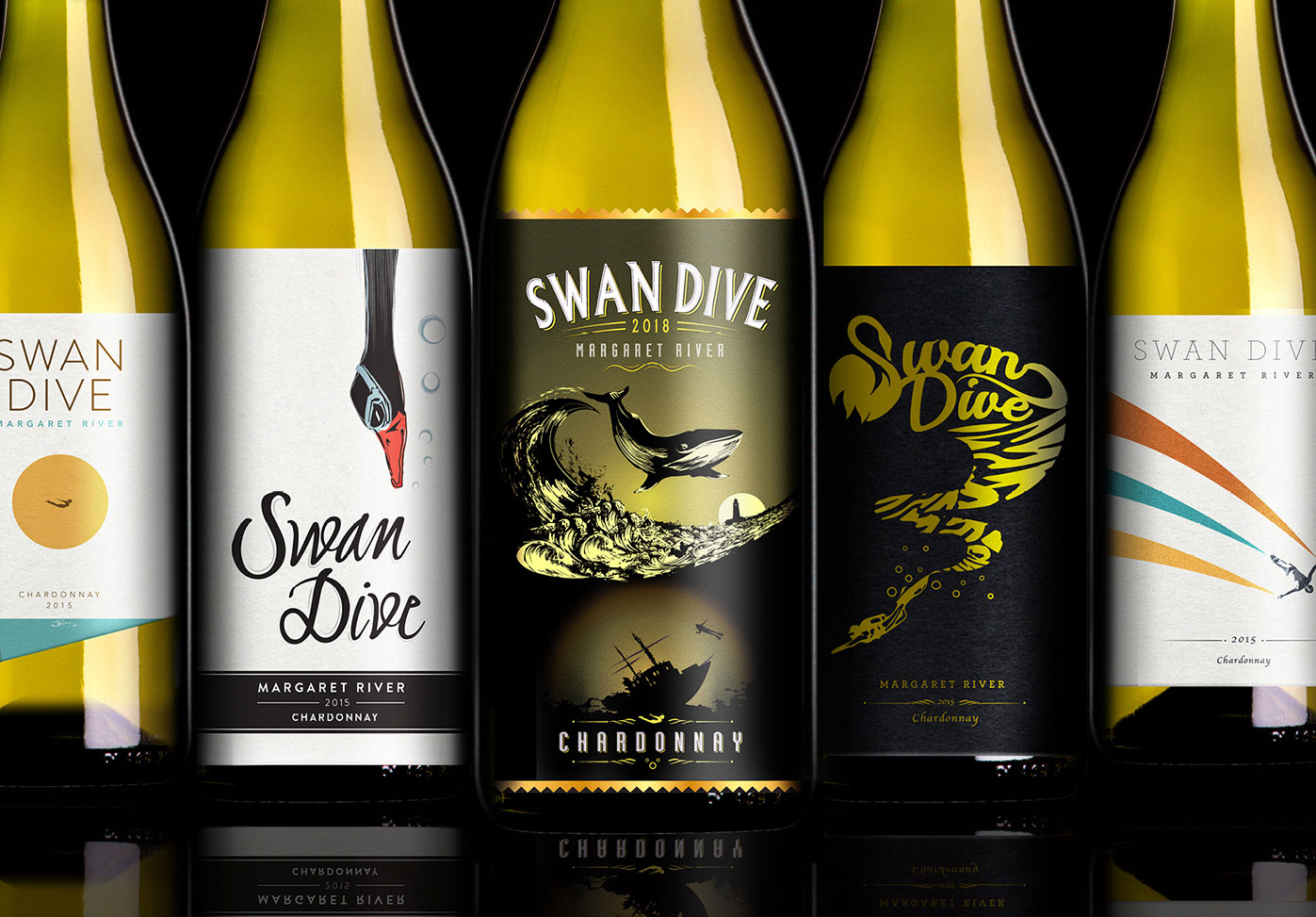 Wine label design